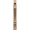 Ekena Millwork 5 1/2-in W x 38-in D x 42-in H Balboa Block Rough Cedar Woodgrain TimberThane Outlooker, Primed Tan OUTUR055X38X42BOA44RCPR - alternate 4